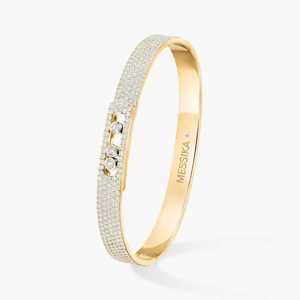 [Mystic JURI]Move Noa Full Pavé Diamond Bangle Bracelet