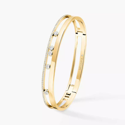 [Mystic JURI]Move Romane Diamond Bangle Bracelet