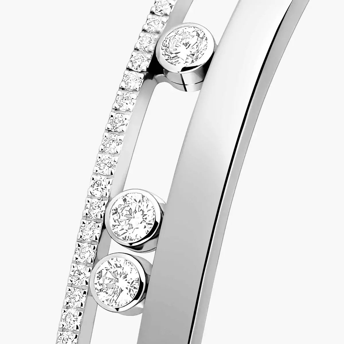 [Mystic JURI]Move Romane Diamond Bangle Bracelet