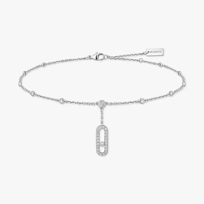 [Mystic JURI] Move Uno pavé ankle bracelet