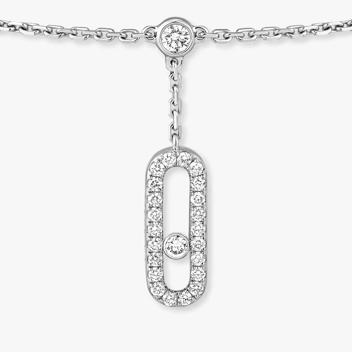 [Mystic JURI] Move Uno pavé ankle bracelet