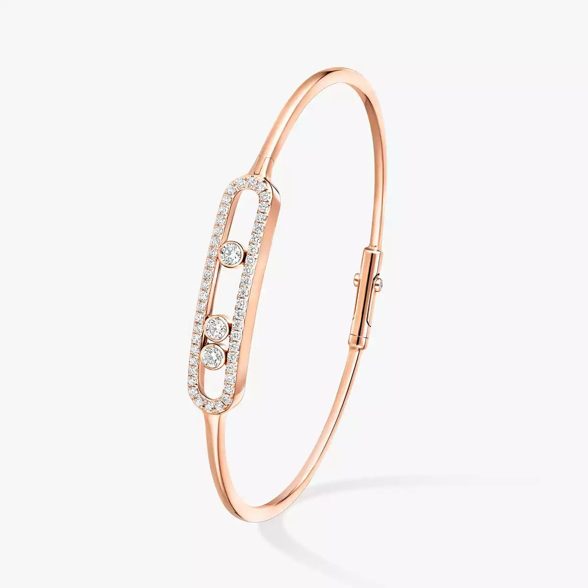 [Mystic JURI]Move Pavé Diamond Bangle Bracelet M