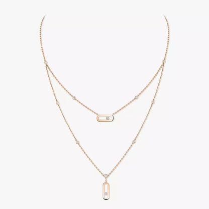 [Mystic JURI] Move Uno Diamond Necklace