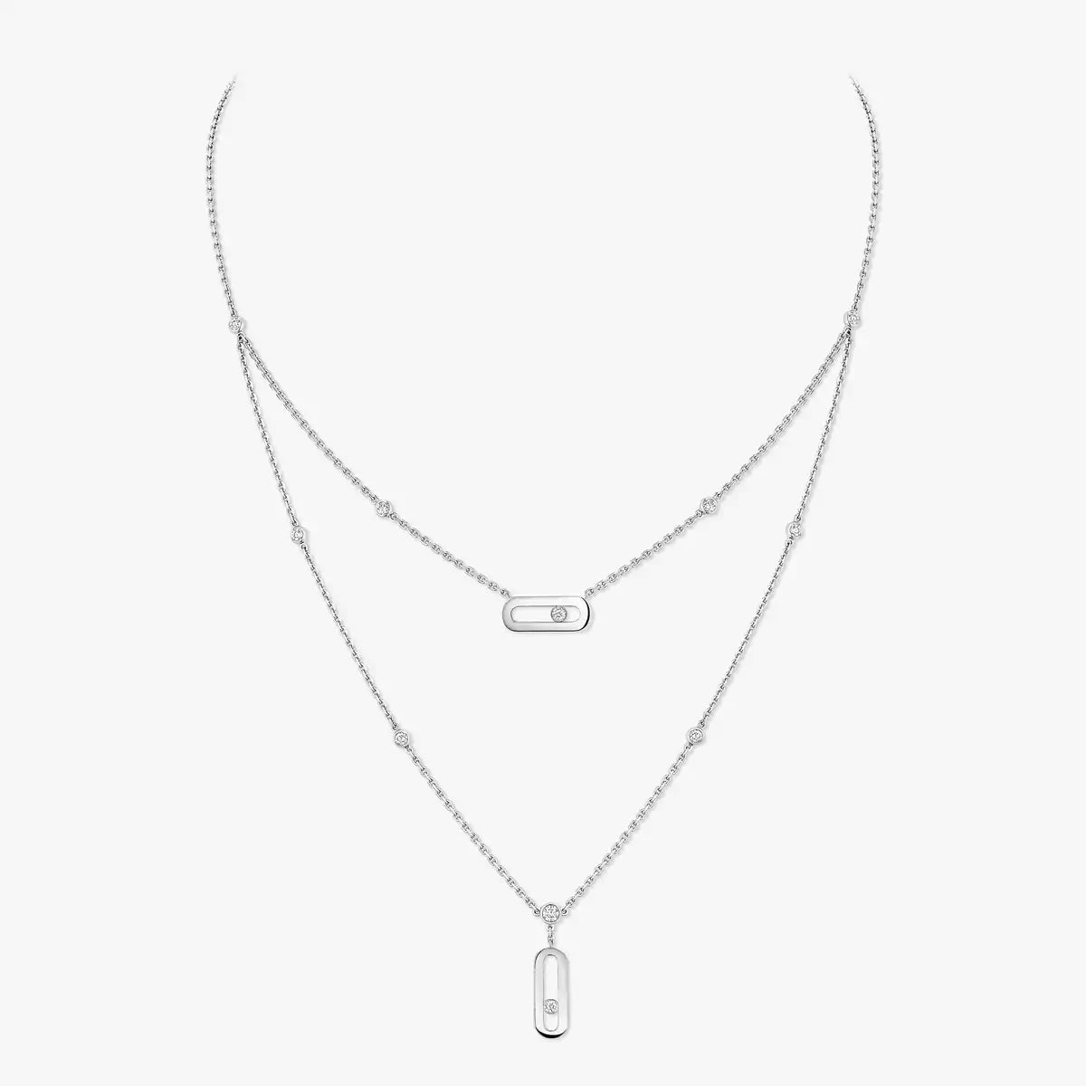 [Mystic JURI] Move Uno Diamond Necklace