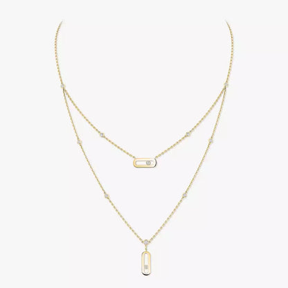 [Mystic JURI] Move Uno Diamond Necklace