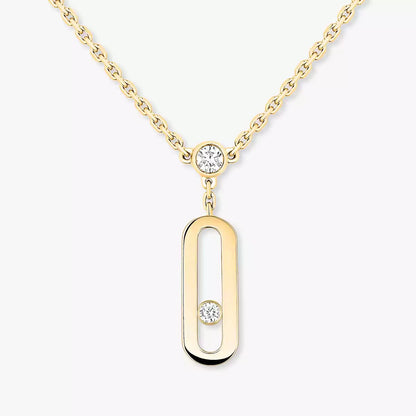 [Mystic JURI] Move Uno Diamond Necklace