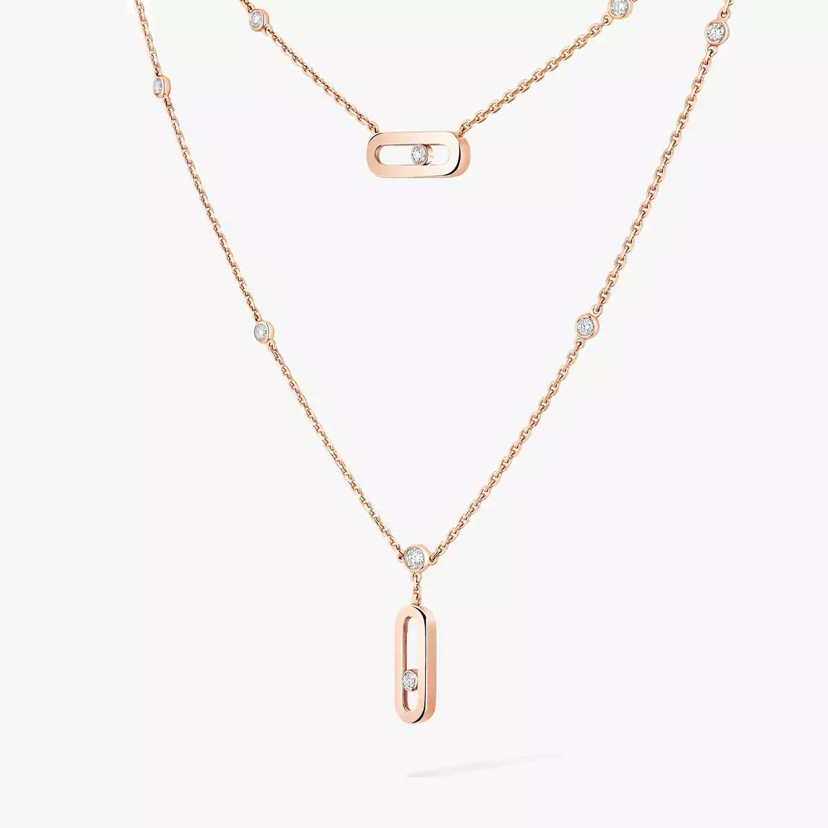 [Mystic JURI] Move Uno Diamond Necklace