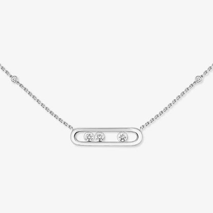 [Mystic JURI] Baby Move Gold Diamond Necklace