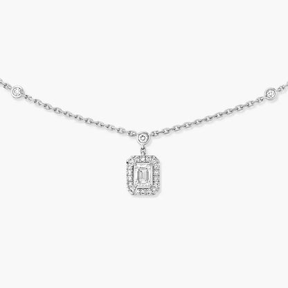 [Mystic JURI]My Twin Diamond Necklace in Silver