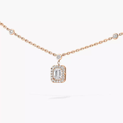 [Mystic JURI]My Twin Diamond Necklace in Silver