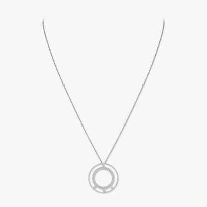 [Mystic JURI]Move Romane Long Pave_-Set Diamond Necklace