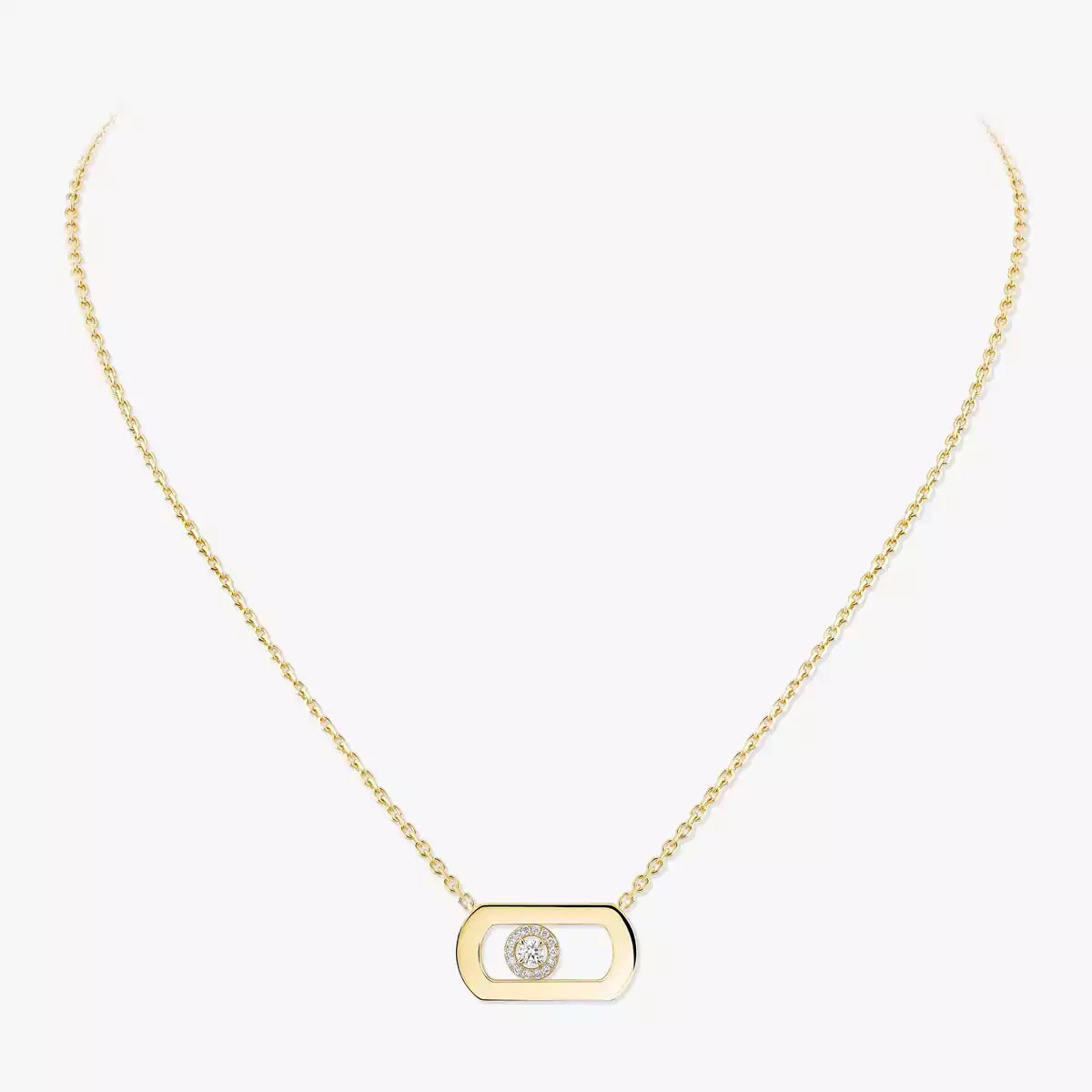 [Mystic JURI]So Move Diamond Necklace in Gold