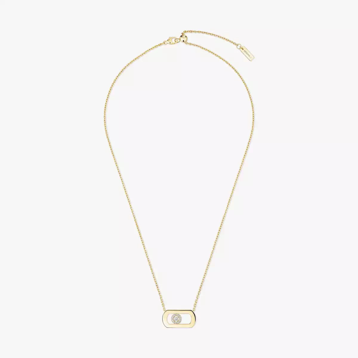 [Mystic JURI]So Move Diamond Necklace in Gold