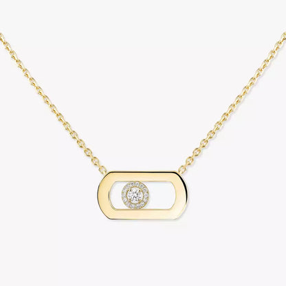 [Mystic JURI]So Move Diamond Necklace in Gold