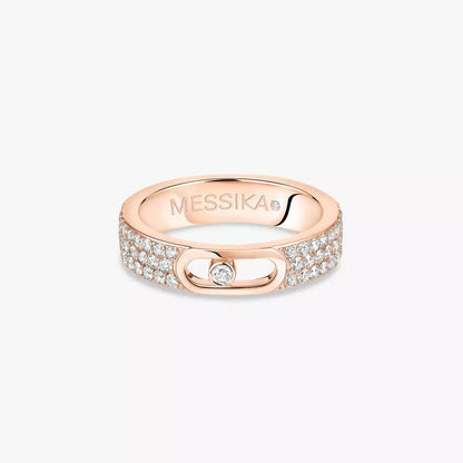 [Mystic JURI]Move Joaillerie Pave_ Diamond Wedding Ring