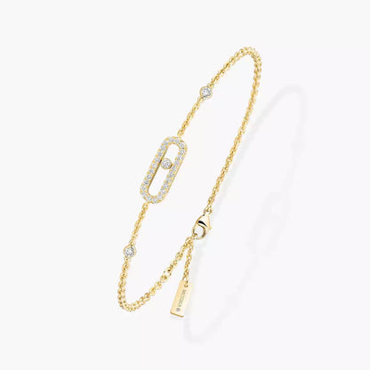 [Mystic JURI]Move Uno Diamond Bracelet
