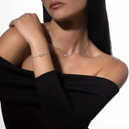 [Mystic JURI]Move Uno Diamond Bracelet