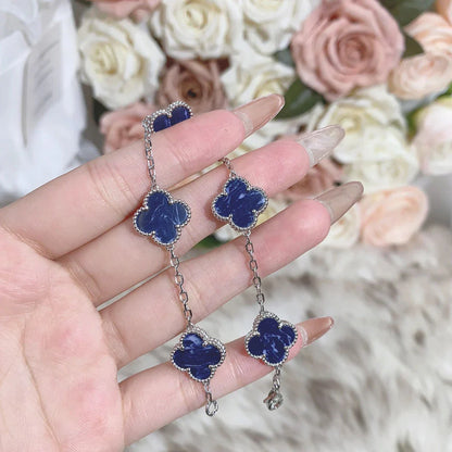 [Mystic-new]CLOVER 5 MOTIF PIETERSITE BRACELET COLLECTION