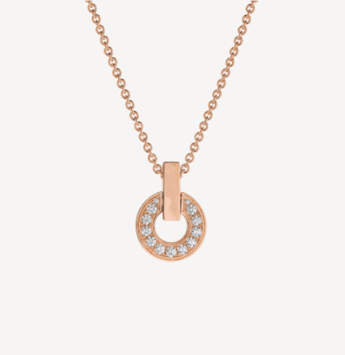 [Mystic]GARI NECKLACE PINK GOLD DIAMOND