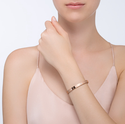 [Mystic]LOVE BRACELET 6.1MM 4 DIAMONDS
