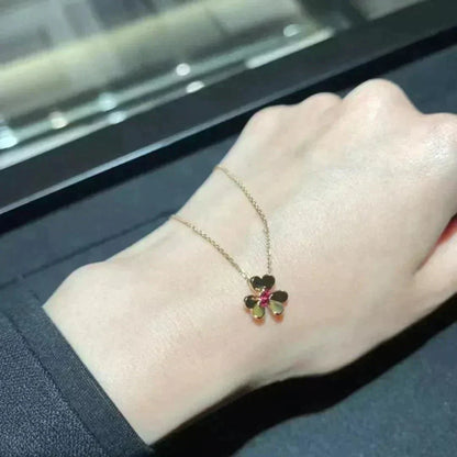 [Mystic]FRIVOLE GOLD FLOWER NECKLACE