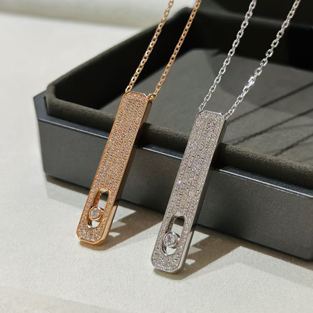 [Mystic JURI]MY FIRST DIAMOND PAVED NECKLACE