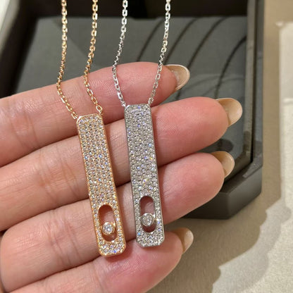 [Mystic JURI]MY FIRST DIAMOND PAVED NECKLACE