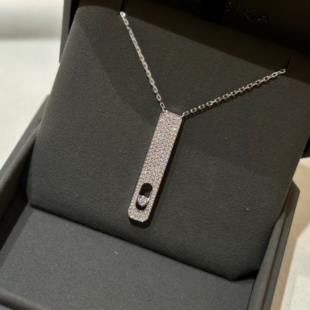 [Mystic JURI]MY FIRST DIAMOND PAVED NECKLACE