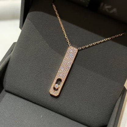 [Mystic JURI]MY FIRST DIAMOND PAVED NECKLACE