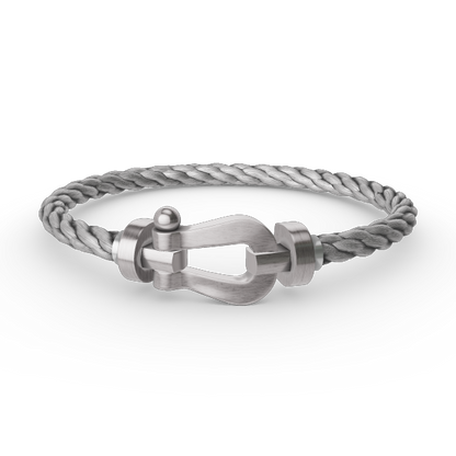[Mystic]FORCE LARGE HORSESHOE NO DIAMOND BRACELET SILVER
