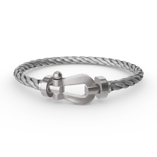 [Mystic]FORCE LARGE HORSESHOE NO DIAMOND BRACELET SILVER
