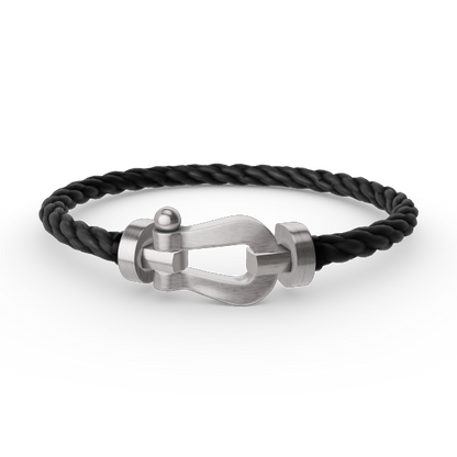 [Mystic]FORCE LARGE HORSESHOE NO DIAMOND BRACELET SILVER
