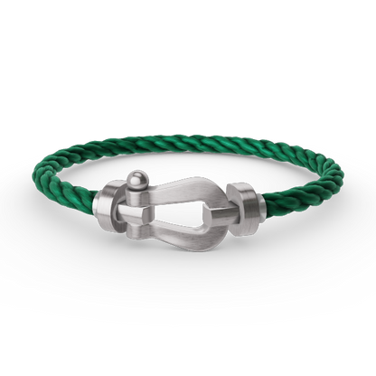 [Mystic]FORCE LARGE HORSESHOE NO DIAMOND BRACELET SILVER